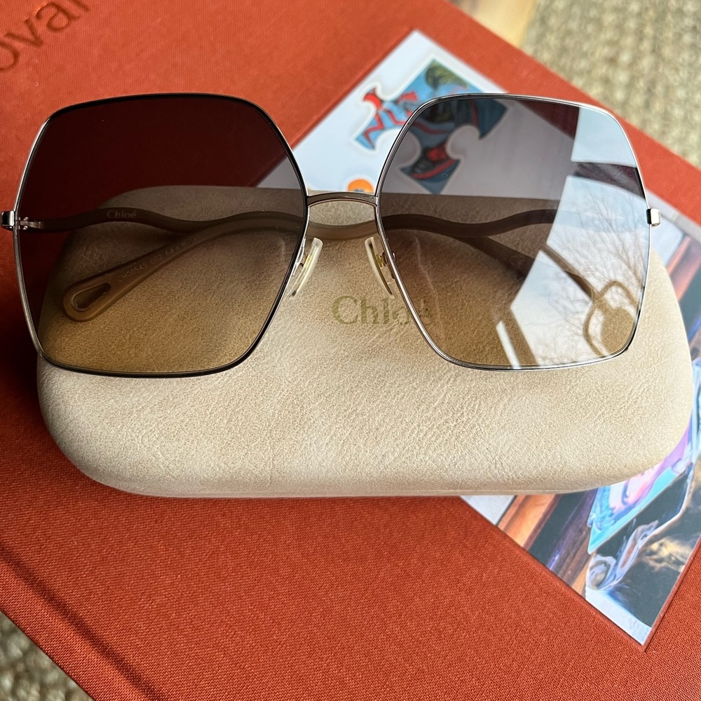 Chloe Oversized Sunglasses Excellent